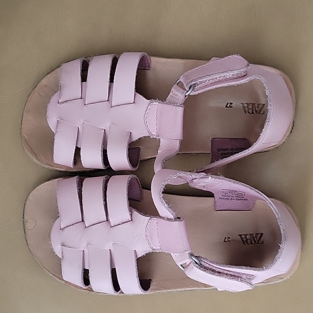 Zara girl sandals